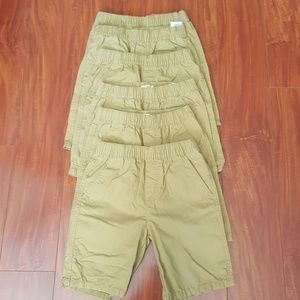 Levis khaki tan shorts (6 pair pack)